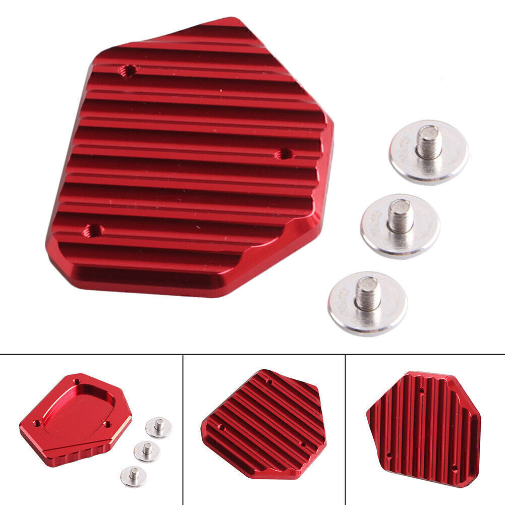 CNC Side Kickstand Stand Extension Plate for Honda CBR500 R/X/F 2013-2014 Red Q