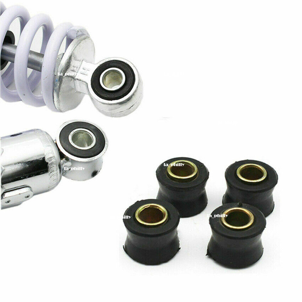 4x Rear Shock Absorber Bushing Bush Kit 10mm Universal For Pedal Car Motorcycle Q