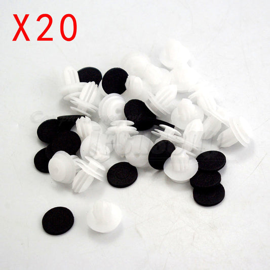 20Pcs Clips Trim Panel Retainer Door Clip Nylon Fastener for Toyota Tundra RAV4