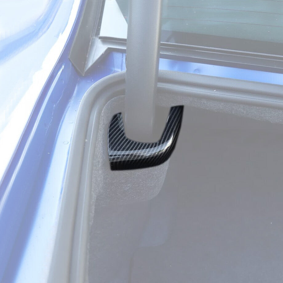 For 2011-2023 for Chrysler 300/Charger Carbon Tailgate Lift Cover Trim Frame Decor2* v
