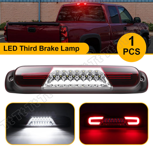 Fit for 99-07 Silverado for GMC for Sierra LED 3rd Brake Tail Light Cargo Light- v