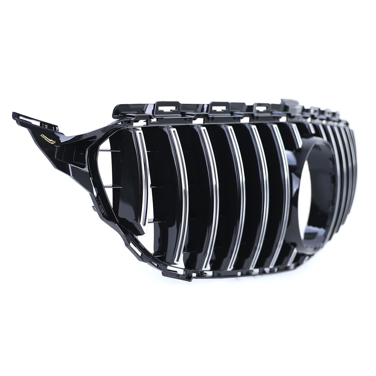 F¨¹r for Mercedes-Benz C-Class W205 2013-2018 K¨¹hlergrill Frontgrills Gl?nz Schwarz