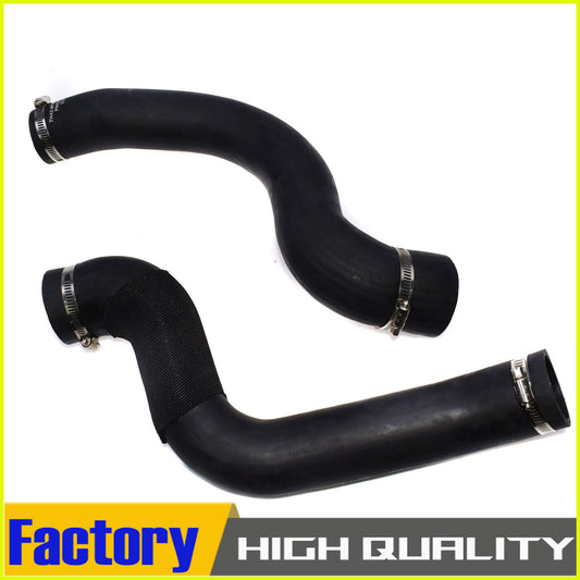 2-Piece Radiator Top Hose Kit LH and Right Hand Fits 2007-12 for Land Rover PNH500510 PNH500500- n