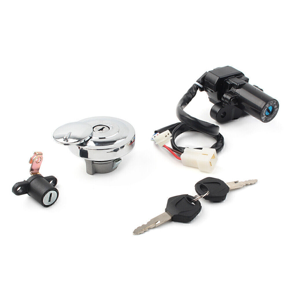 Motor Fuel Gas Cap Ignition Switch for Seat Lock Set for Yamaha XVS950 V Star 950 Q