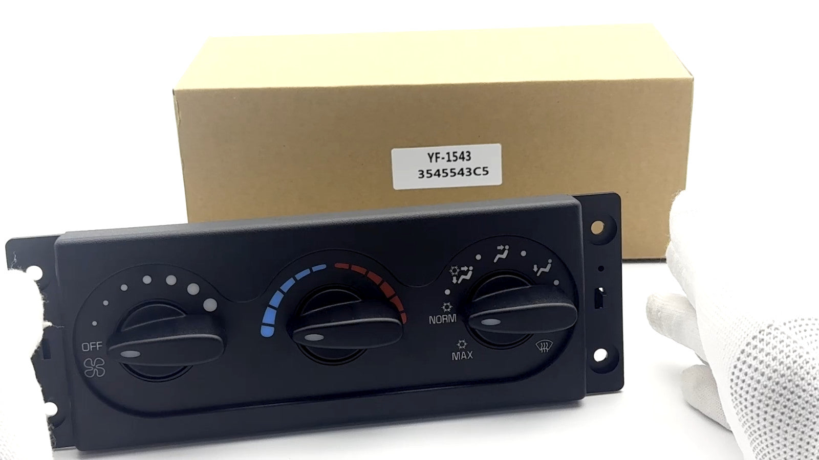 The AC heater climate control module is compatible with international standards 2002-2012 354553C5 354553C4