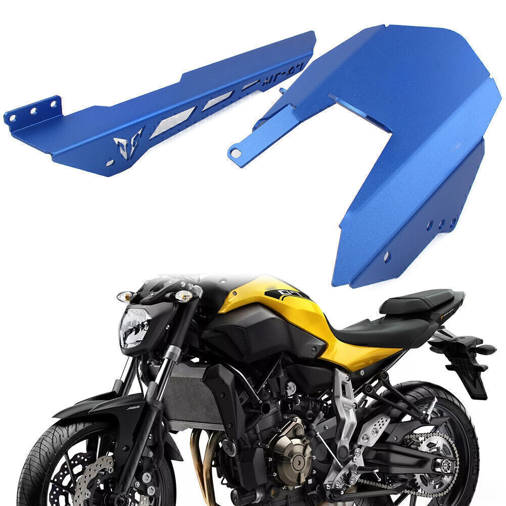 Motorcycle Chain Guard Cover Aluminum Fit for YAMAHA MT-07 MT07 2014-2016 Blue