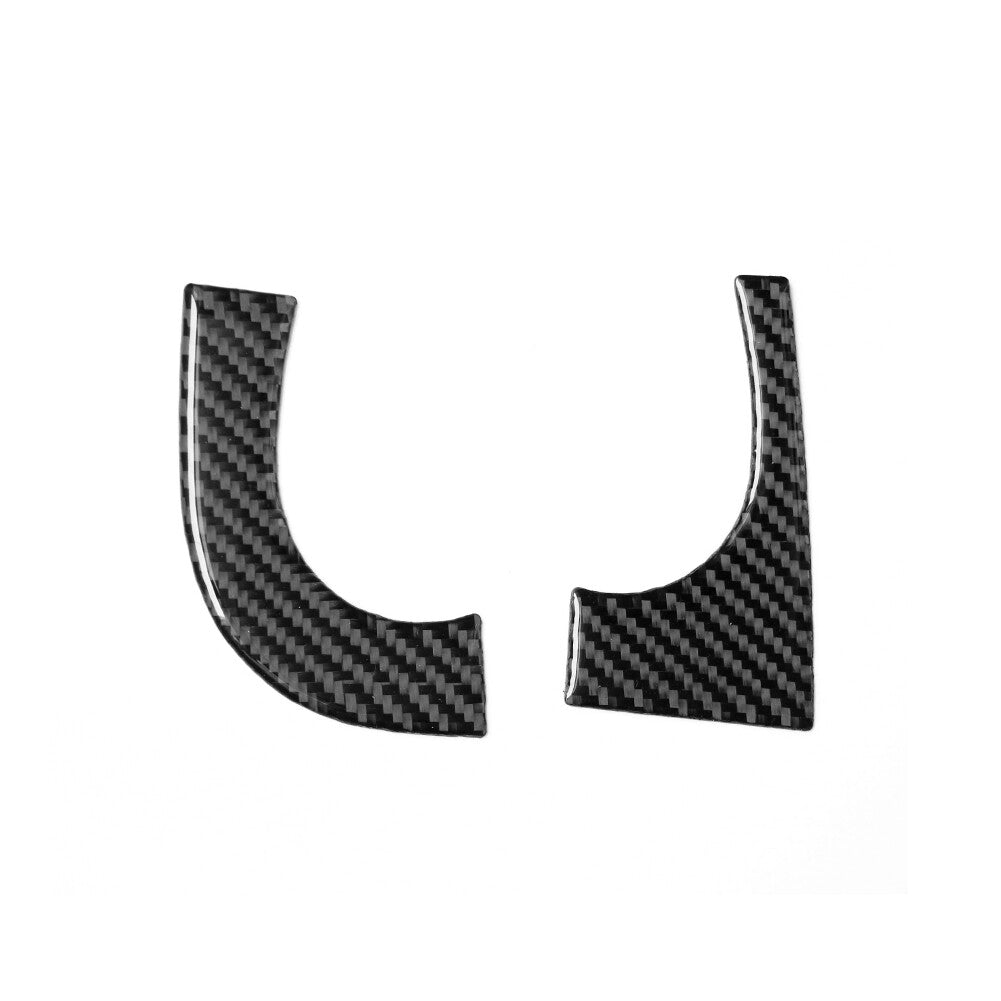 4X Carbon Fiber Navigation Outer Frame Cover for Subaru Legacy Outback 2010-2014 v