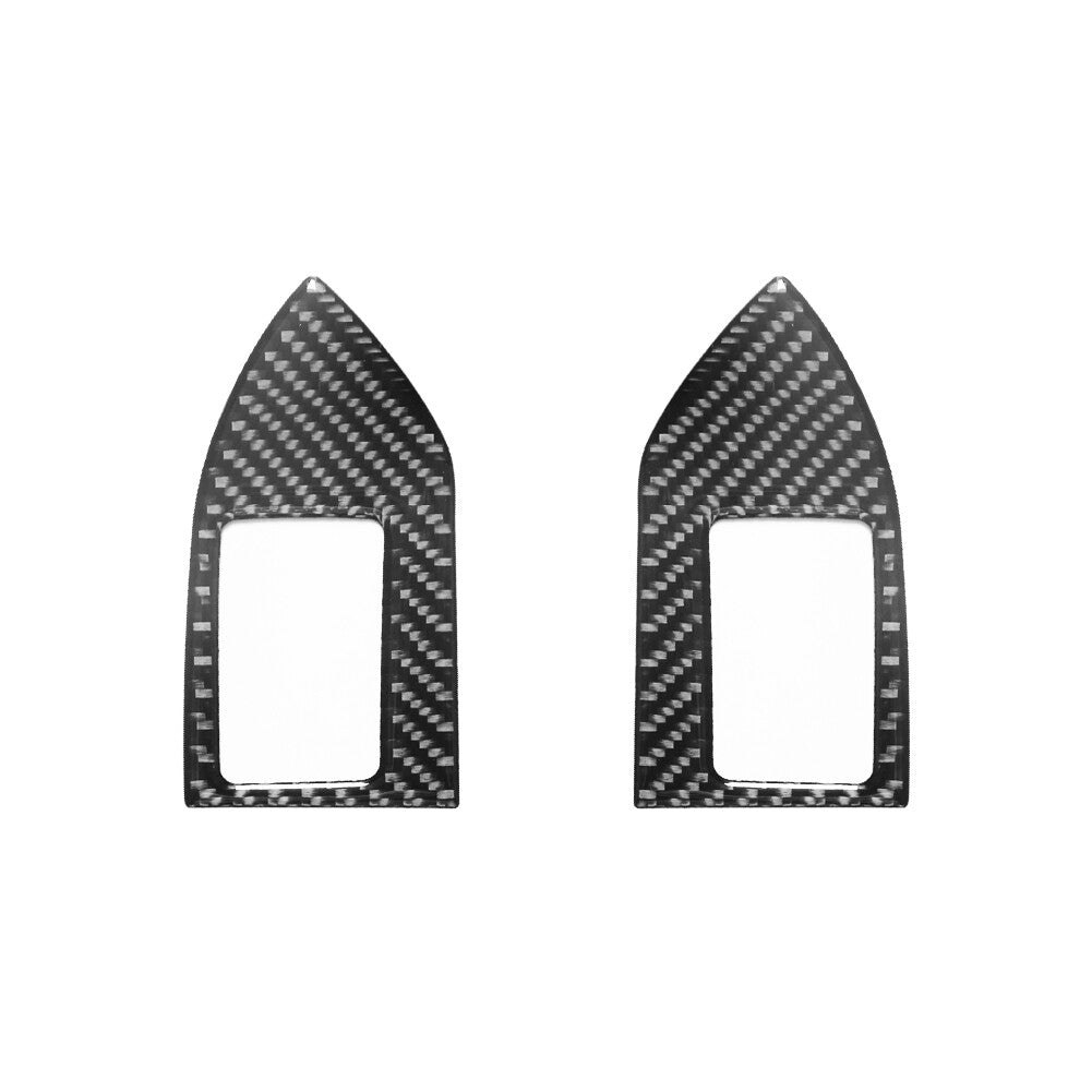 Red Carbon Fiber Front Headlight Eyelid Eyebrow Trim For Z4 E89 2009-2015 v