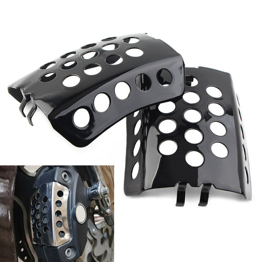 Black Caliper Screen Insert Guard Cover Fit for Harley CVO Road Electra Glide