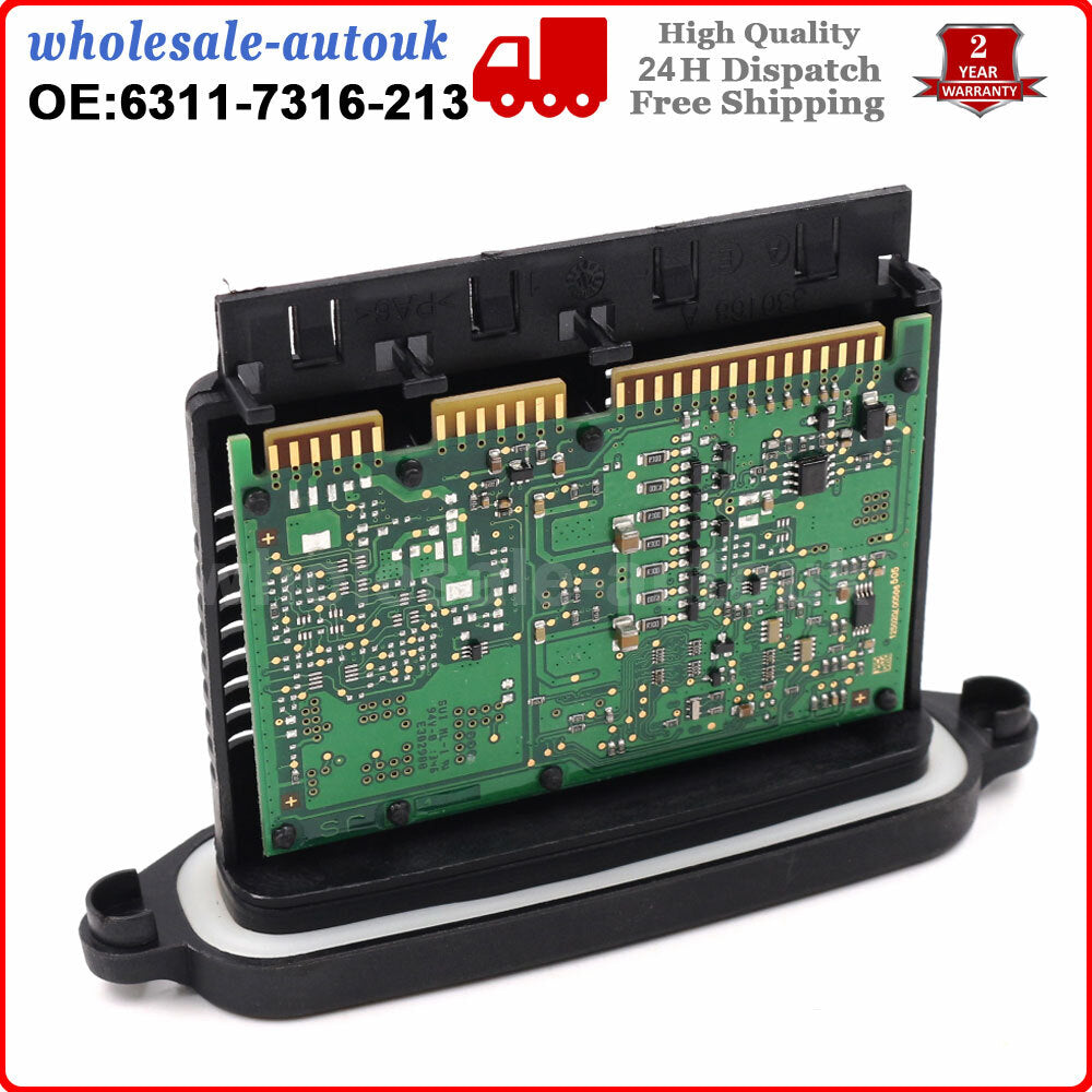 63117316213 LED Headlight Driver Control Module Unit for BMW 7 Series F01 F02 Q