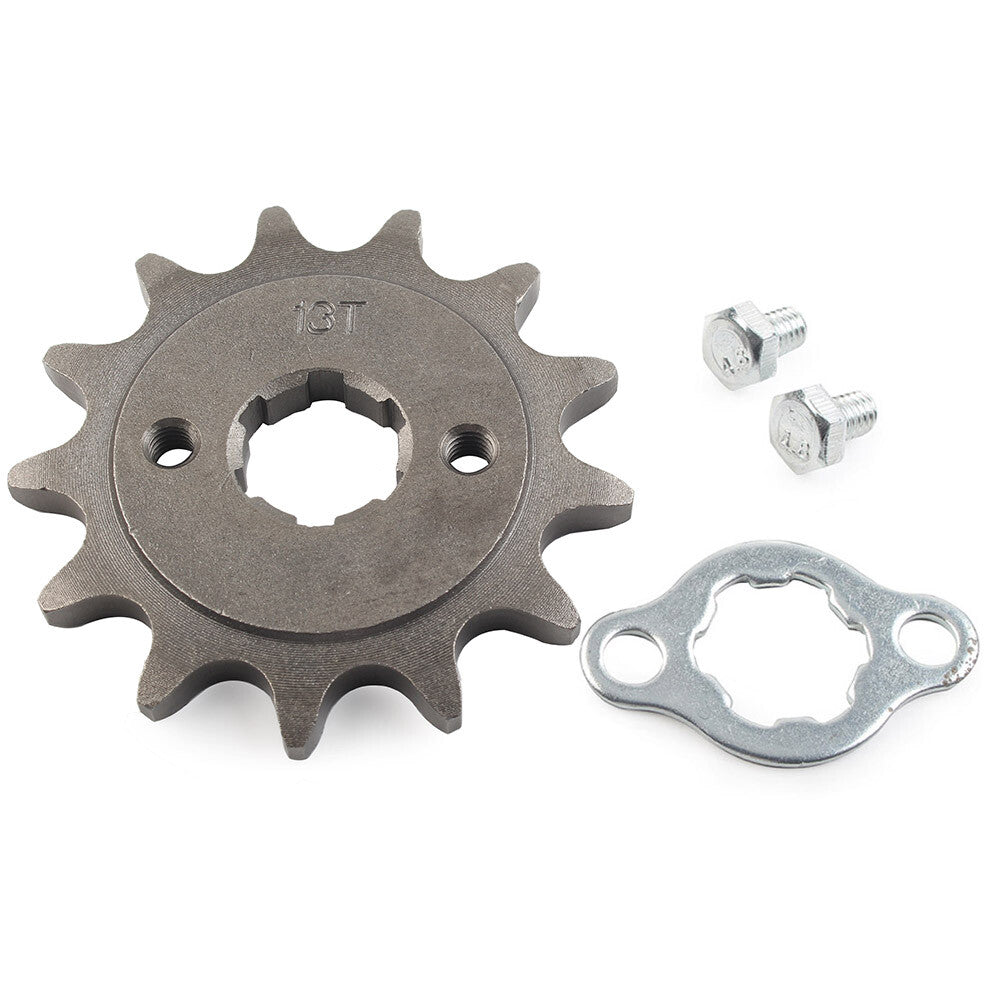 520-13T 20mm Chain Front Sprocket Cog For 125cc-250cc Dirt Pit Bike ATV Go Kart Q