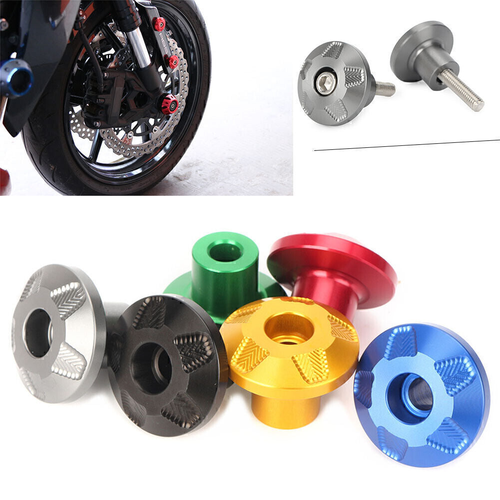 for Yamaha MT-07 FZ-07 MT09 RED Aluminum Front Fender Screw Bolt Fork Protector Q