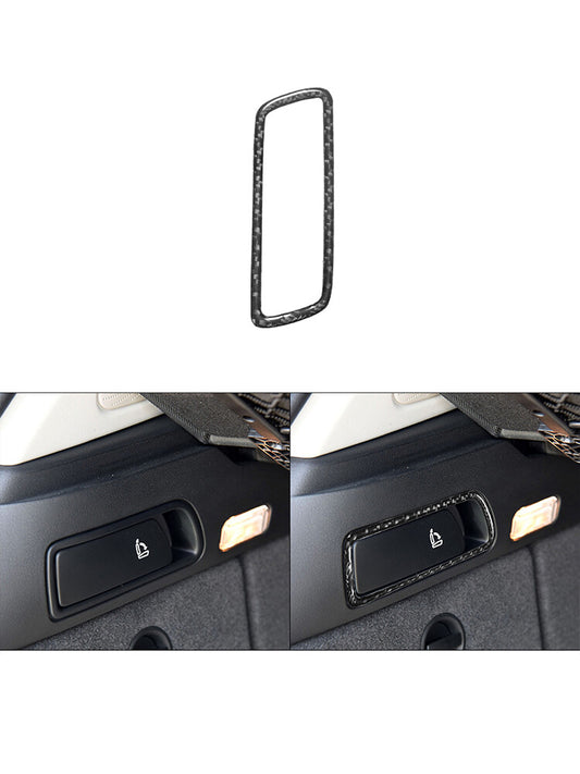 Carbon Fiber for Seat Memory Keypad Trim for Audi Q5 2009-2017