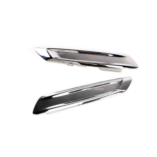 Exterior Front Fender Trim Chromed LHRH for BMW F10 LCI 13-16 Sedan 51137336645