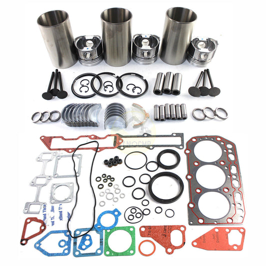 3D84 3TN84 3TN84L-RB Engine Overhaul Rebuild Kit Fit For Yanmar Komatsu PC35R-8