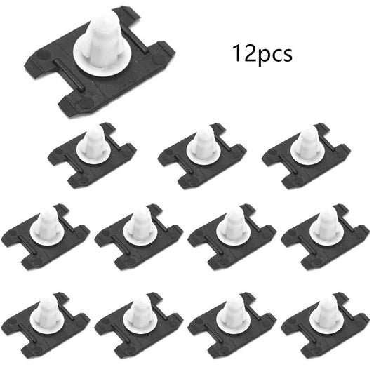 12PCS Car Fender Wheel Flare  Rocker Molding Retainer Clip 51718259025 for BMW