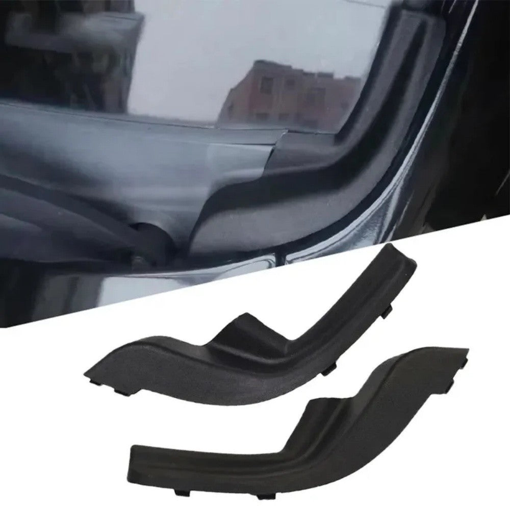 2x Front Windshield Wiper Side Cowl Extension Cover Trim for Hyundai for Elantra HD