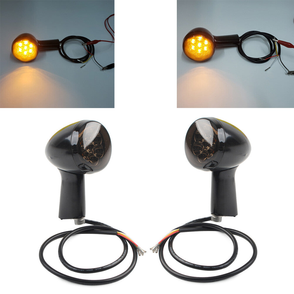 LED Rear Turn Signals Integrated Running Light Fit for Harley Sportster XL 883 Q