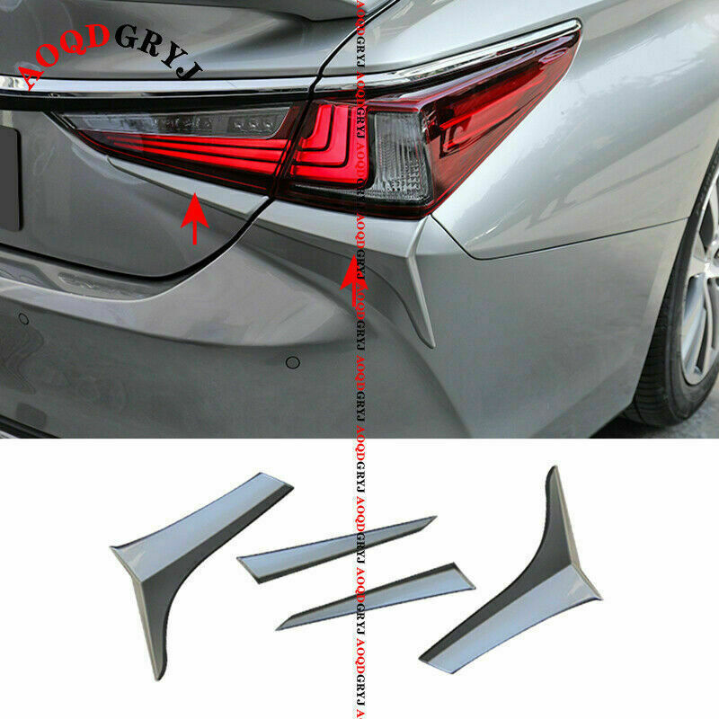 for Lexus ES350 300h 250 2019-22 Silver Grey Rear Tail Light Lamp Moulding Trim