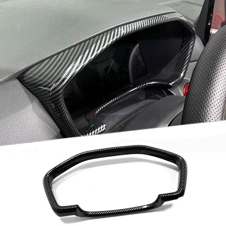 for Honda CR-V 2023-2024 Carbon Fiber Car Trim Console Dash Panel Frame Cover