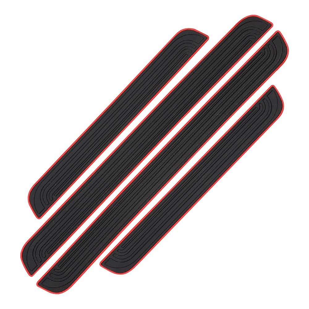 4x Rubber for Toyota Prius for Avalon Car SUV Door Scuff Sill Covers Step Protector