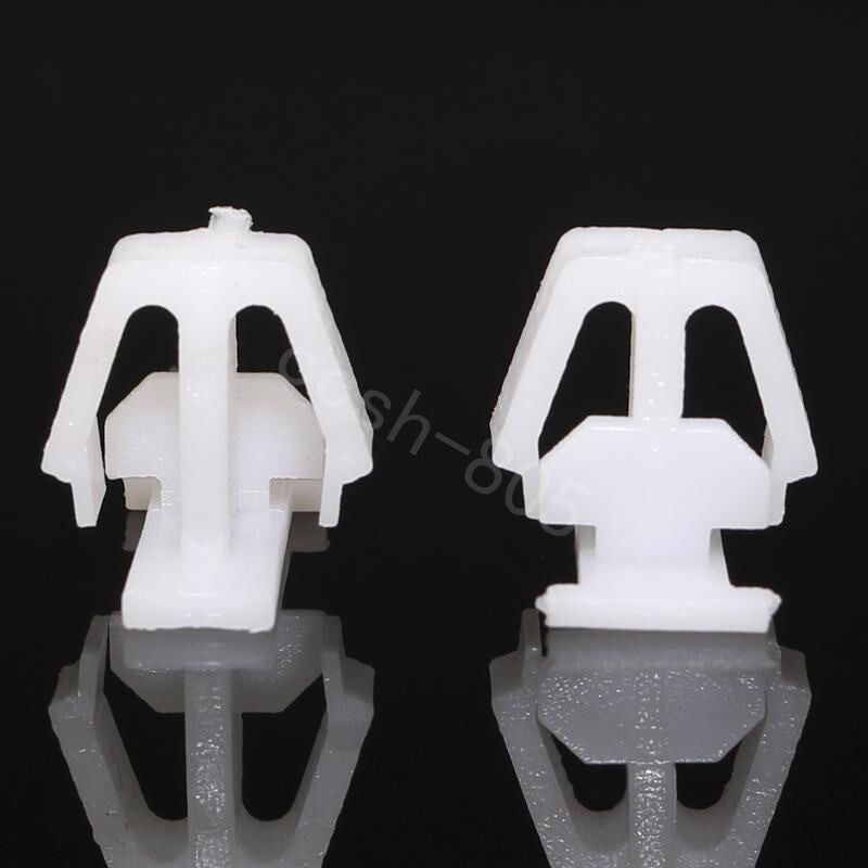 10 Pcs Car Exterior Door Bumpstrip Molding Trim Clips for Honda
