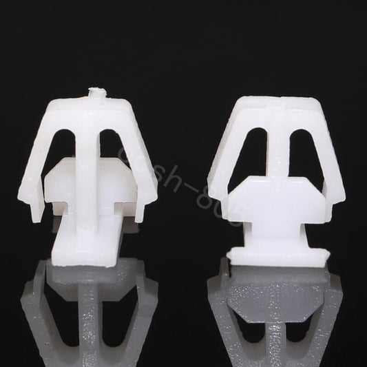 10 Pcs Car Exterior Door Bumpstrip Molding Trim Clips for Honda