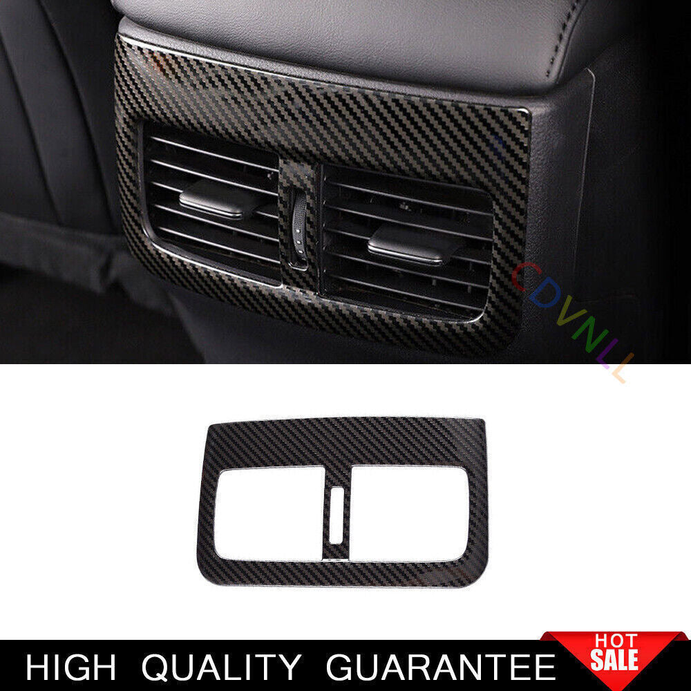 For 2021-2023 for Venza Carbon Fiber ABS Inner Door Handle Bowl Cover Trim 4P v
