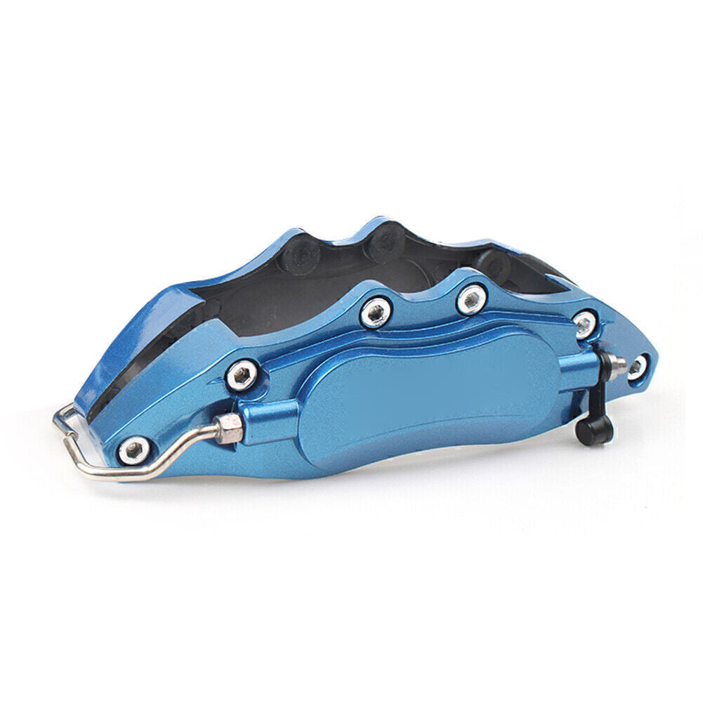 2pcs Car 3D Style Metal Brake Caliper Covers Universal for Medium Blue Q