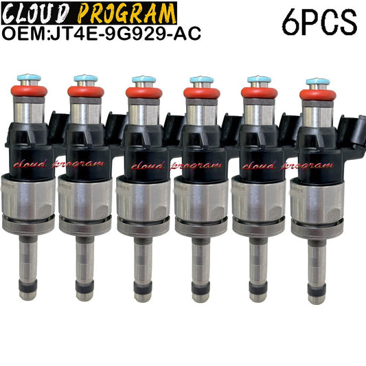 6PCS Fuel injector For 2018-2020 2.7L V6 JT4E-9G929-AC v