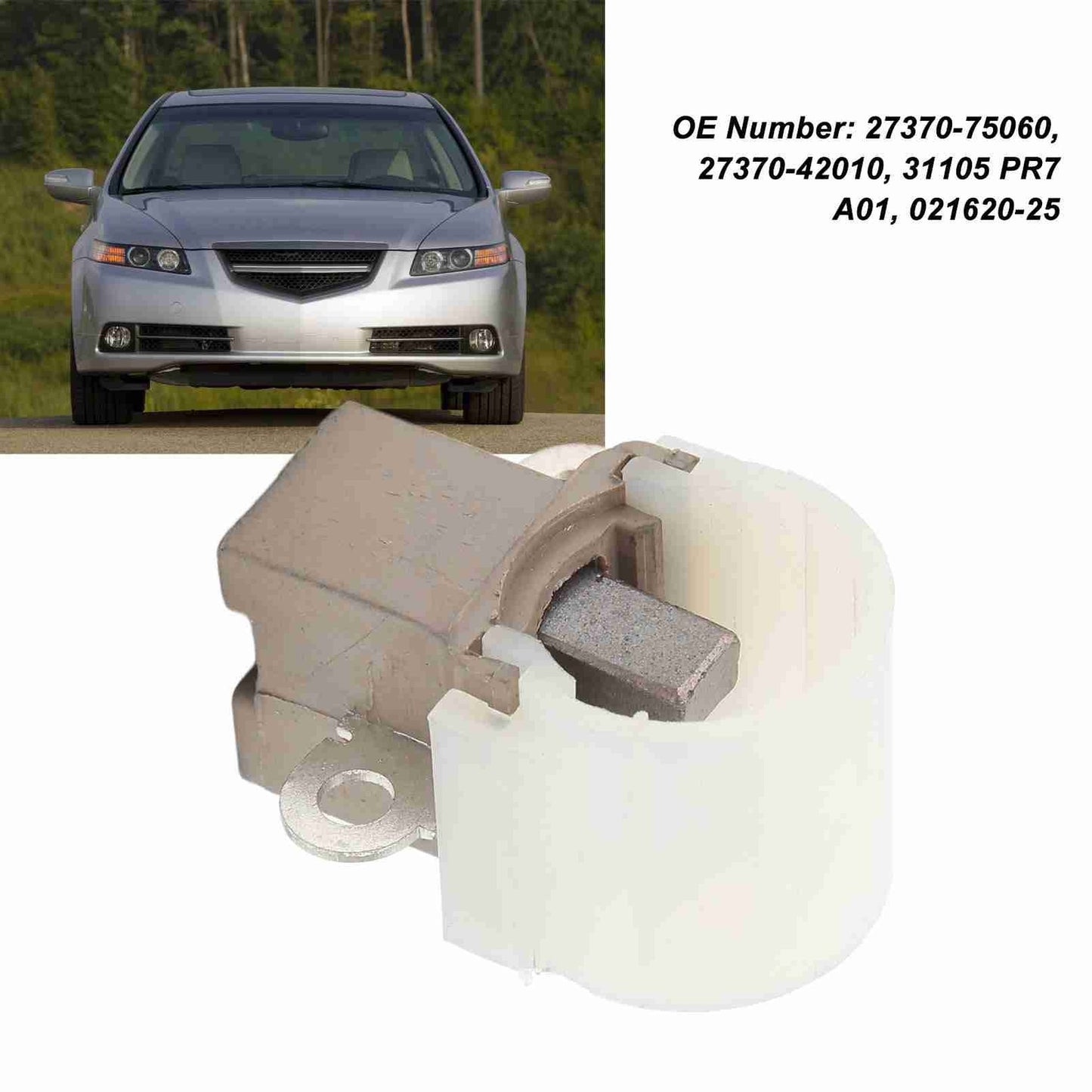 Alternator Brush Holder Assy 2737075060 Alternator Brush Holder ABS Aluminium