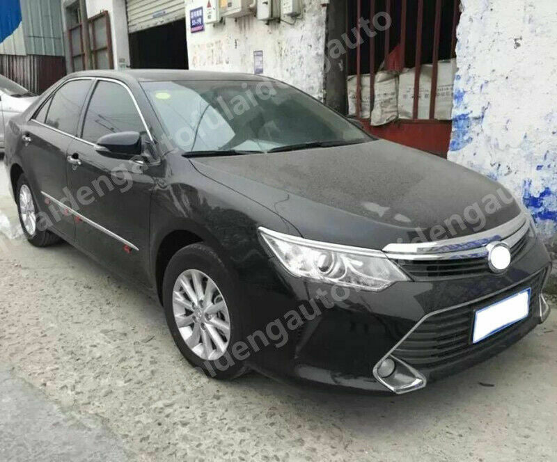 for Toyota for Camry 2015-2017 Chrome Door Body Side Molding Cover Trims Decoration