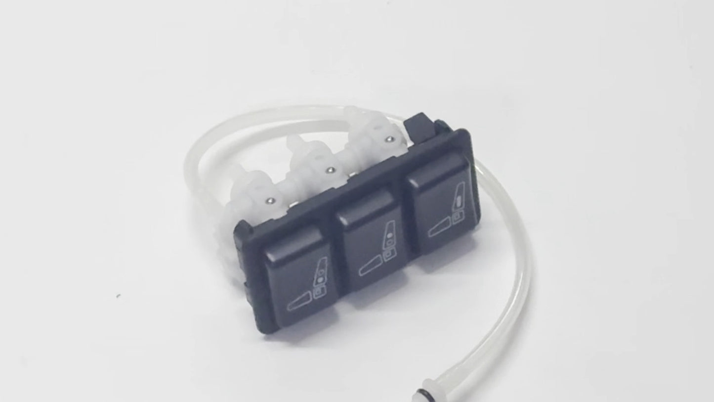 Truck for Seat Lumbar Adjustment IPS Valve 3 Buttonss For ISRI/ for MAN / for IVECO 81623986093 Q
