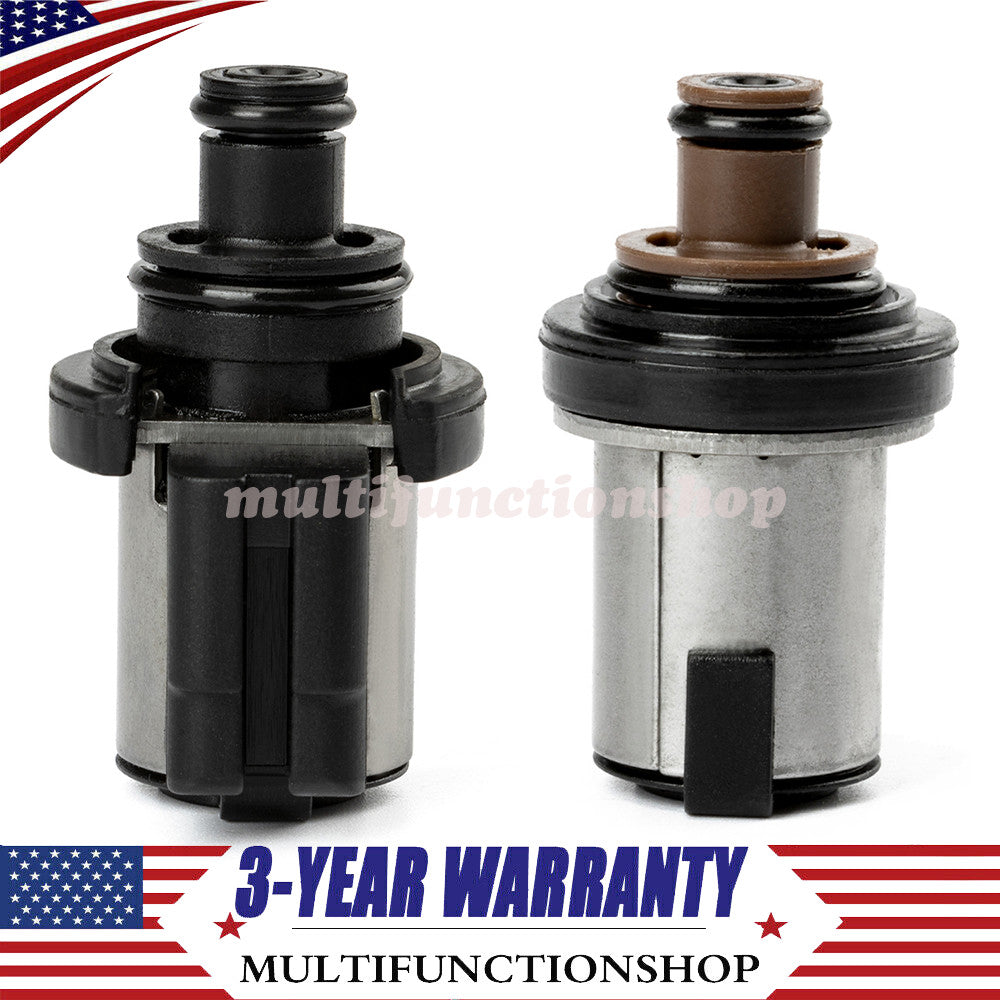 2PCS Torque Converter Lock-Up Solenoid AWD for Subaru Lineartronic CVT TR580 Q