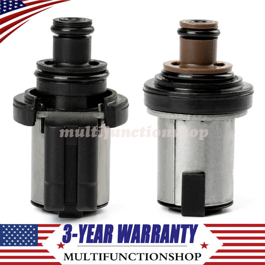 2PCS Torque Converter Lock-Up Solenoid AWD for Subaru Lineartronic CVT TR580 Q