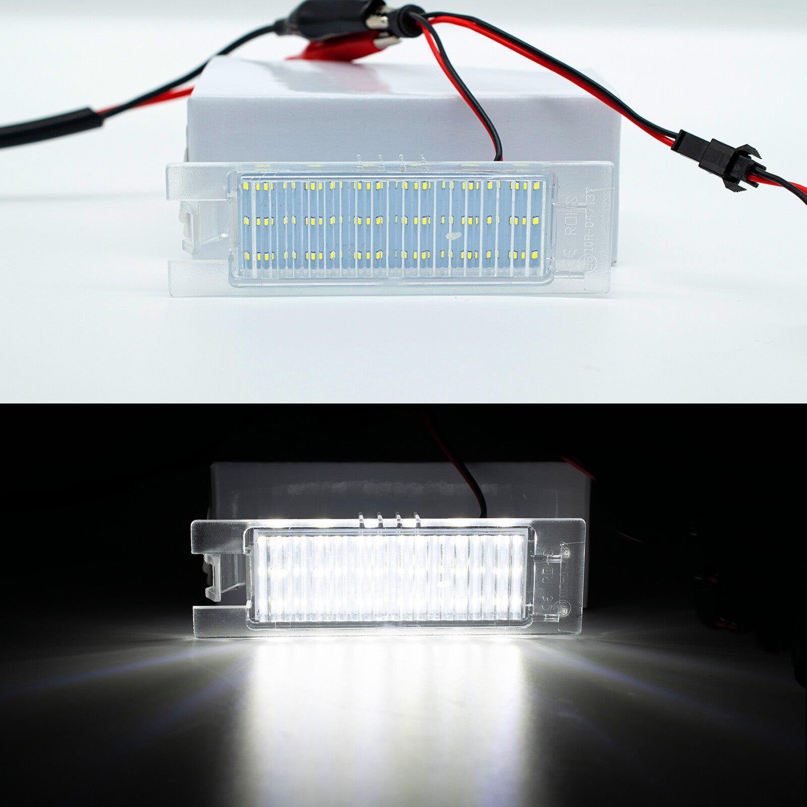 2 LED Kennzeichenbeleuchtung for Opel Astra H for Corsa CD Insignia Adam Meriva B Q