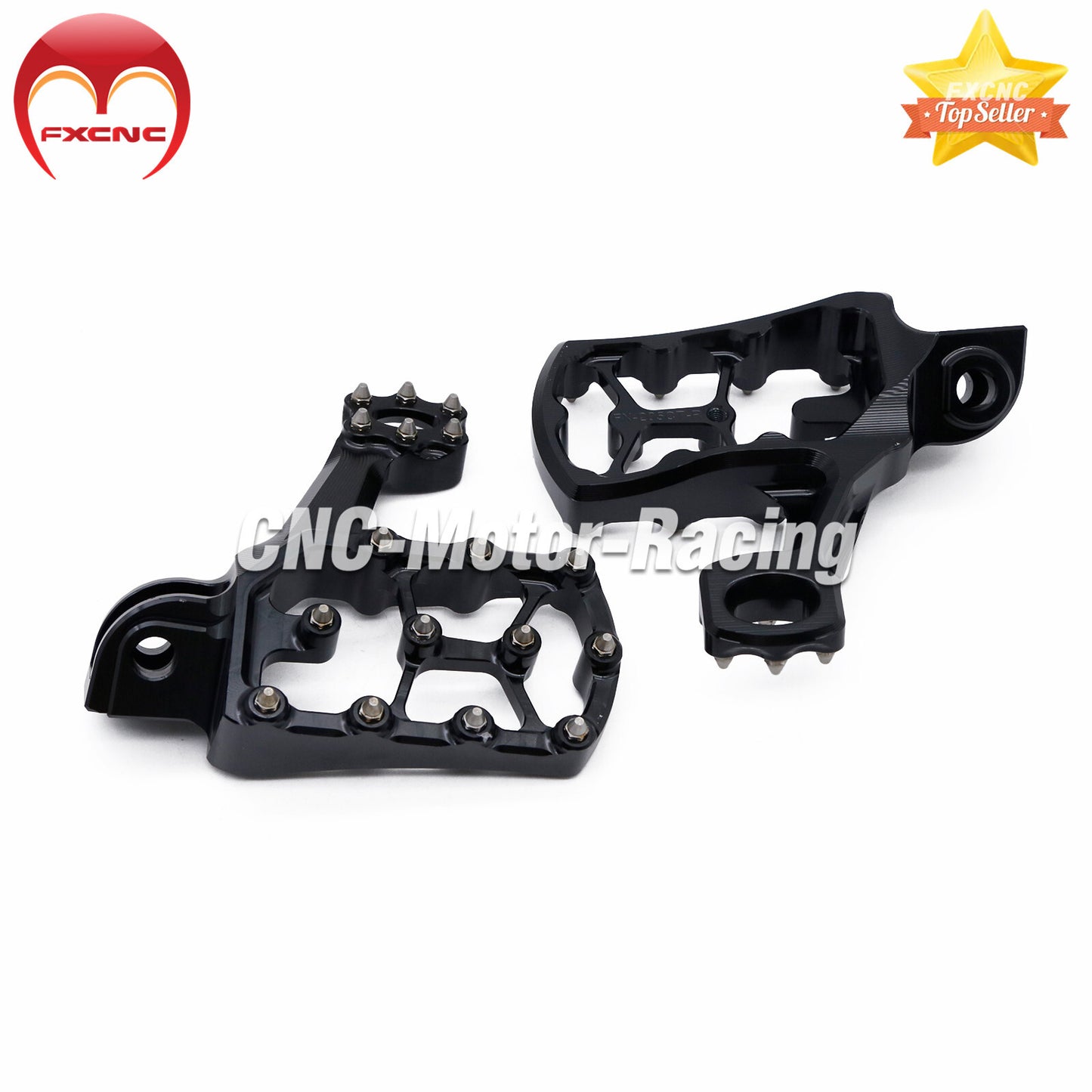 For Husqvarna TC125/FC250-450 2014 - 2015 CNC extended foot spikes