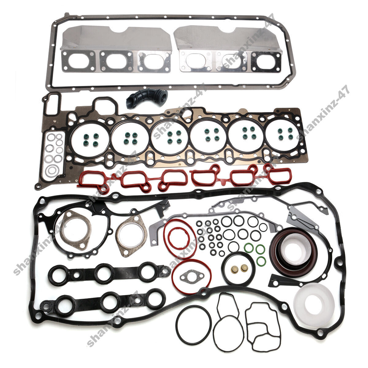 Full engine head spacer kit suitable for BMW 325Ci, 330, E46, E39, E36, E53 2.5L, 3.0L DOHC, M54 Q
