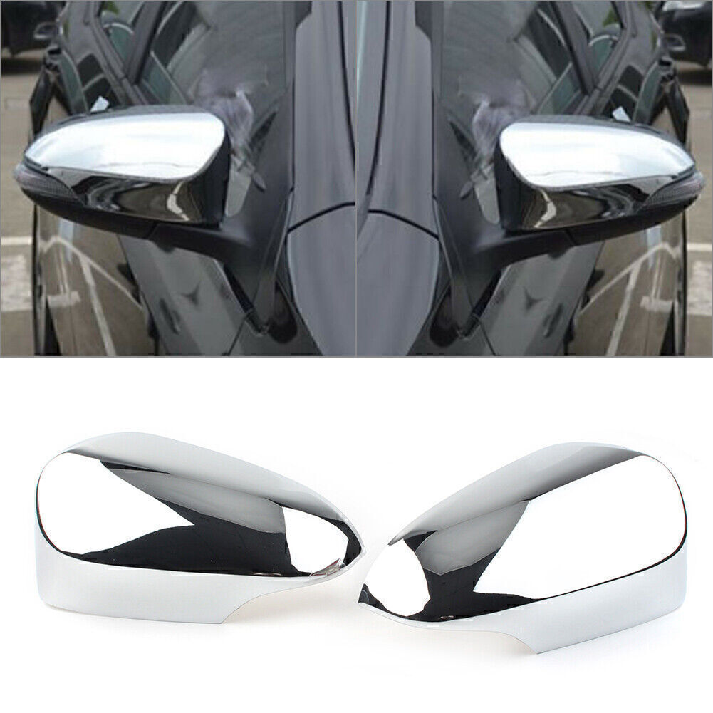 Door Side Rear View Mirror Chrome Trim Cover Fit for Toyota for Corolla E170 2014-2016 Q