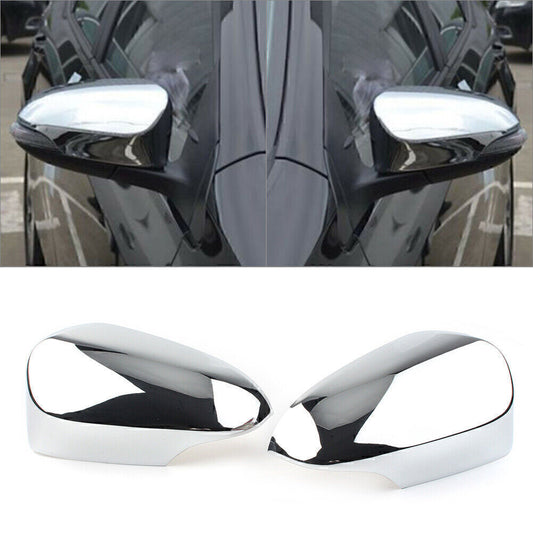 Door Side Rear View Mirror Chrome Trim Cover Fit for Toyota for Corolla E170 2014-2016 Q