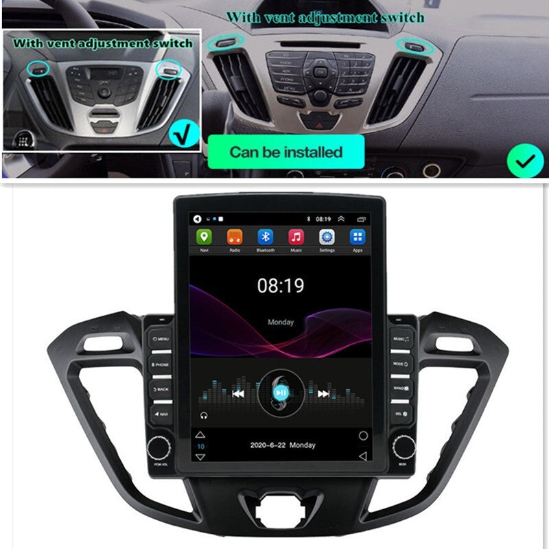 9.7 Android Car Stereo Radio For Apple Carplay Fit for Ford Transit 2013-2018