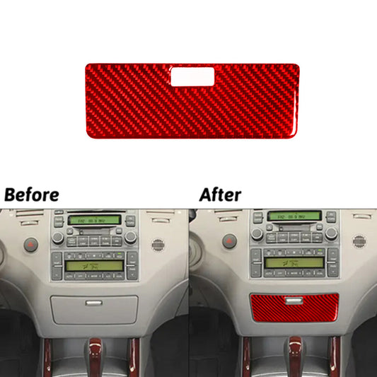 Carbon Fiber Interior for Co -pilot Storage Panel Trim for Audi TT 8N 2001-2006 Red v