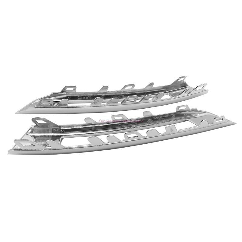 1Pair Front Left+Right Fog Light Cover Trim For X166 GL350/450/550 n