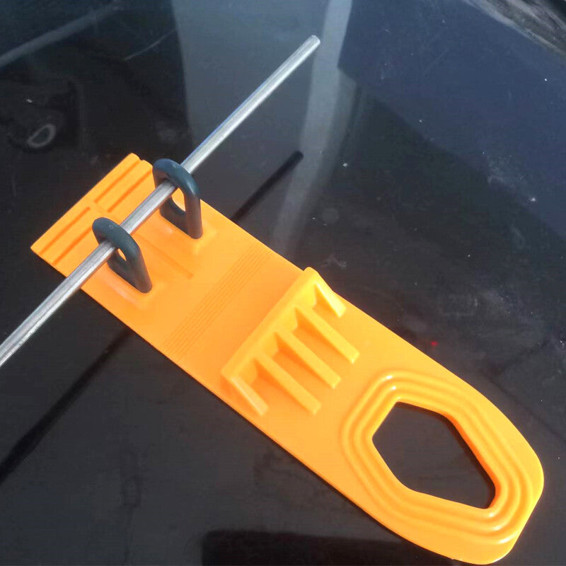 2pcs Paintless Glue Tabs Car Body Dent Removal Tools PDR Dent Removal Tool v