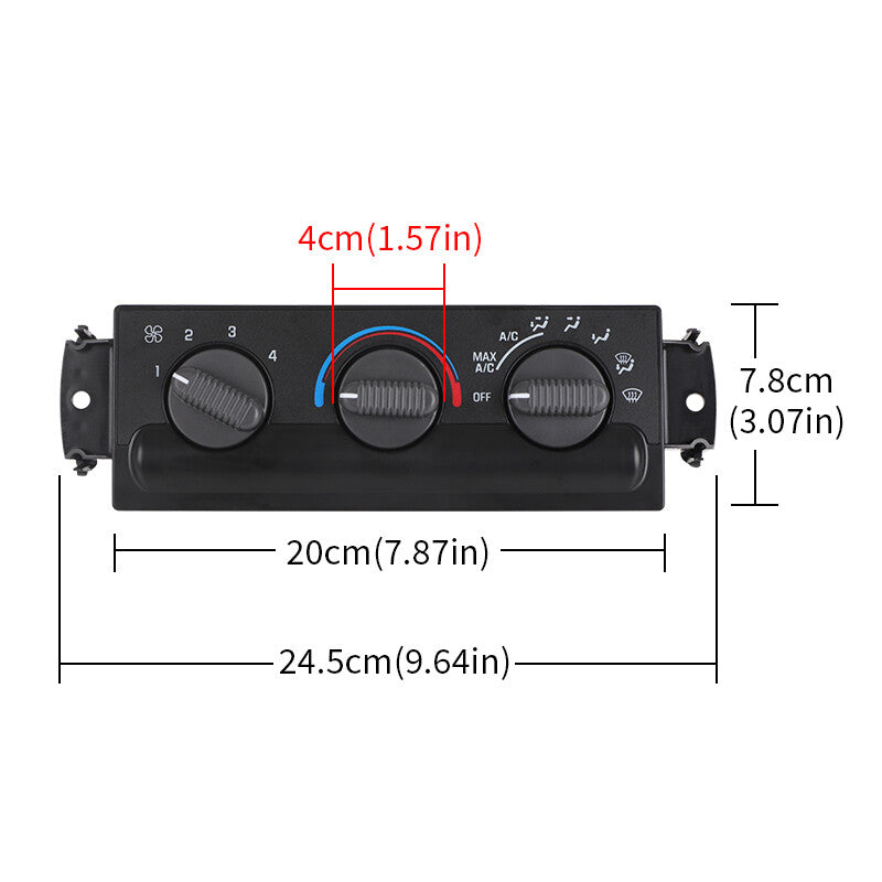 For 1998-2005 for GMC Sonoma for Chevy S-10 S10 Climate Control Unit A/C Heater Control