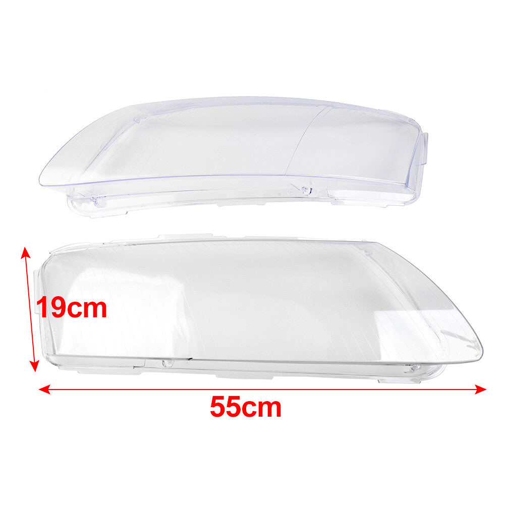 Headlight Headlamp Clear Lens Cover Shade Shell for Audi A6 C6 2006-2011 07