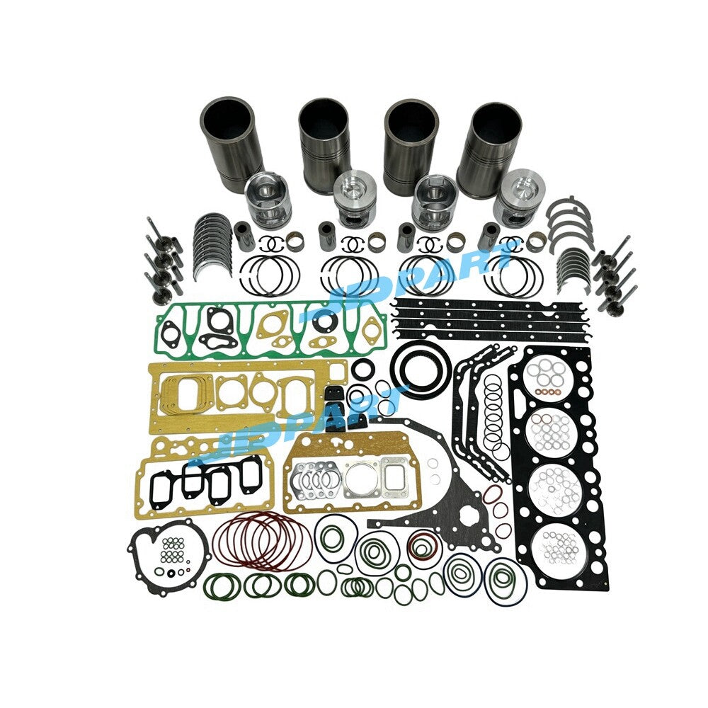 D5D Cylinder Liner Kit with Washers, Bearings, Valves, and Guides for Volvo Engines -