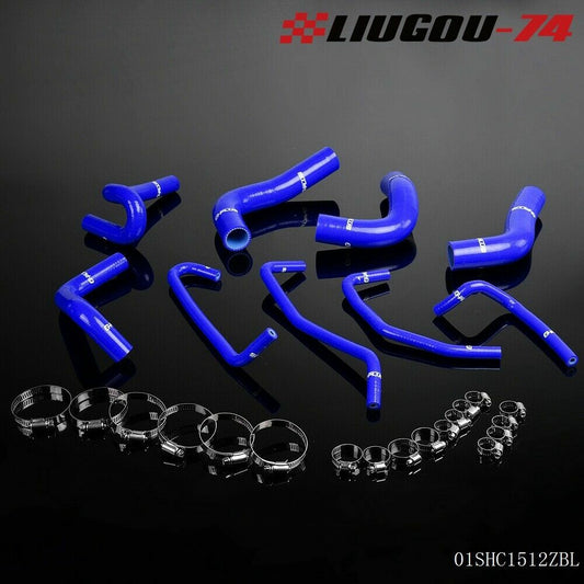 Silicone Radiant Hole Tube Kit Clip Blue Fits 94-97 for Mazda MIATA MX5 18 - v