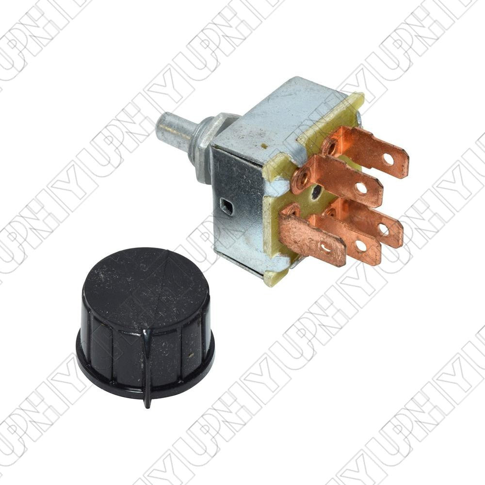 A/C Blower Switch 3 Speed 5 Copper Post HVAC System Switch SW1000C For Truck Q