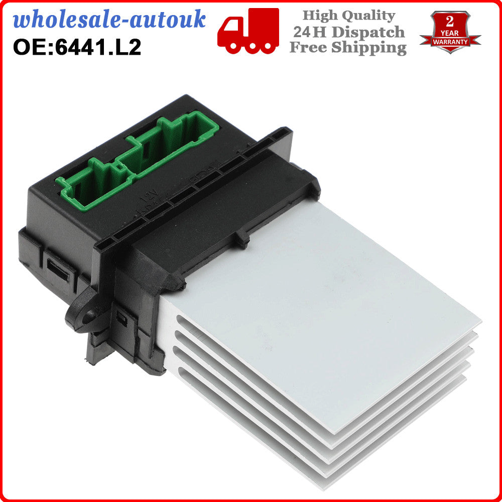 New Heater Blower Motor Fan Resistor for Citroen C2 C3 Pluriel C5 6441.L2 6441L2 Q